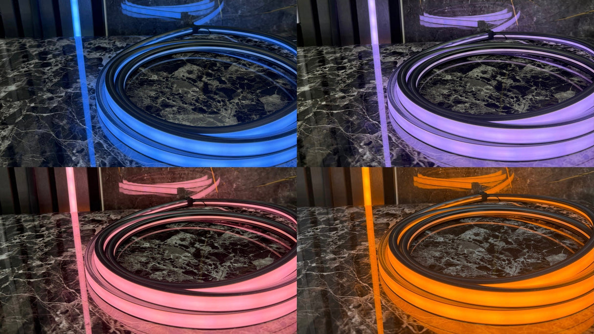 Wall Panel LED Lighting 08 - Flexible Multi-Colour