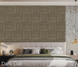 Dark Oak Acoustic Wall Tiles