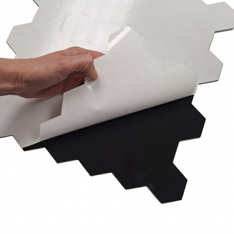 Self Adhesive 3D Mosaic Wall Tiles - Hexagon - 30cm x 30cm (10 pack)