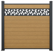Fence Lattice - Flower Pattern
