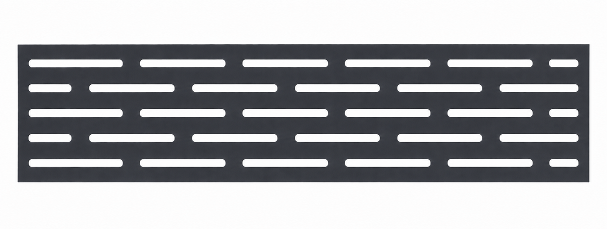 Fence Lattice - Strips Pattern