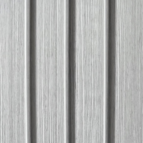 Grey PVC Slat Wall Panel
