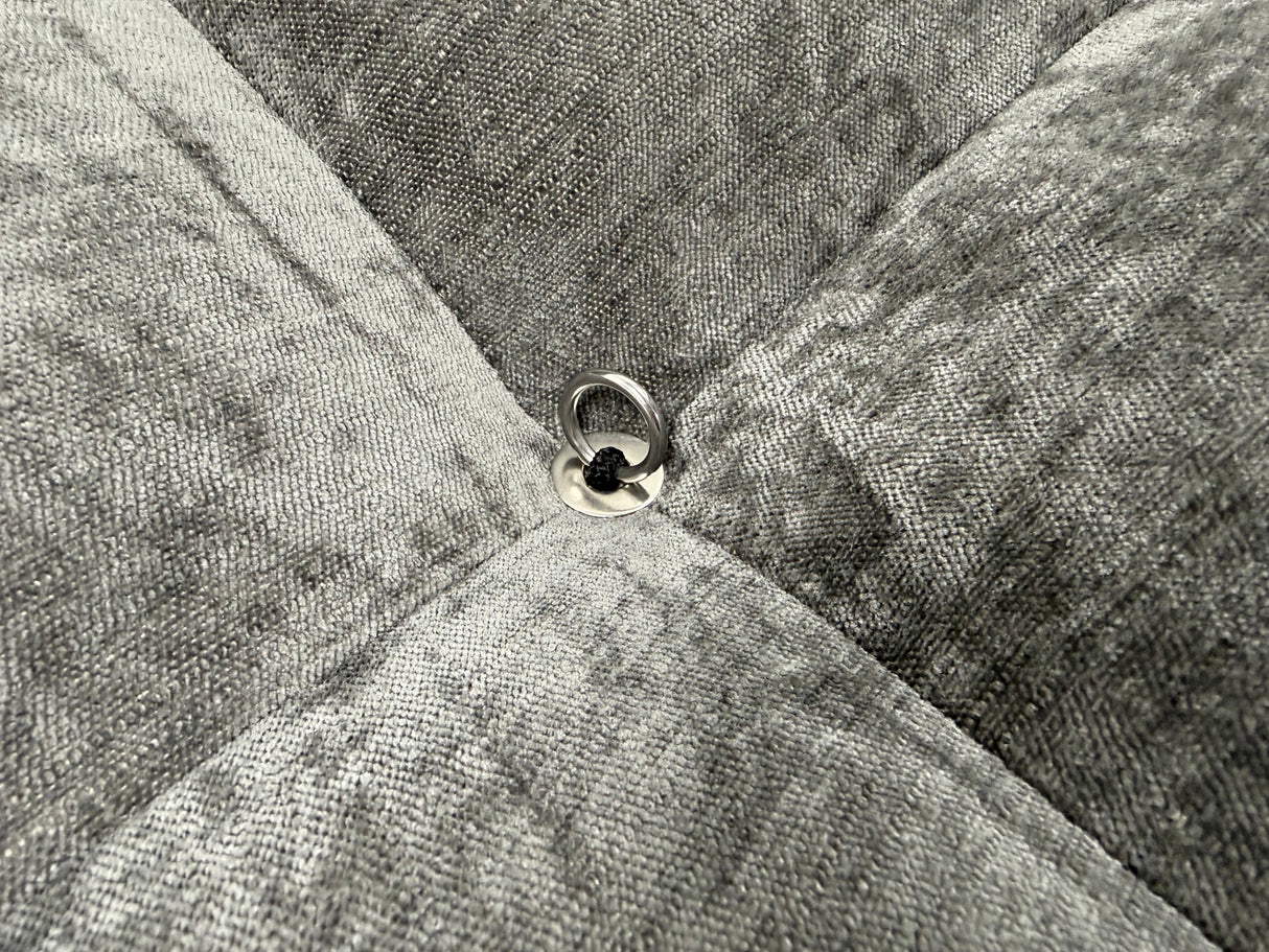 Modern Grey Modular Compression Sofa