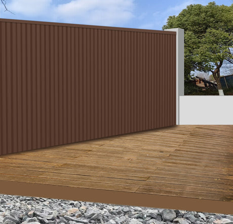 Light Brown UV Resistant Outdoor Wall Panel