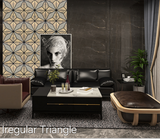 Irregular Triangle 2 Premium Acoustic Wall Panel