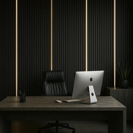 Black Acoustic Panel