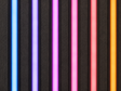 Wall Panel LED Lighting 01 - Black Trim Multi-Colour