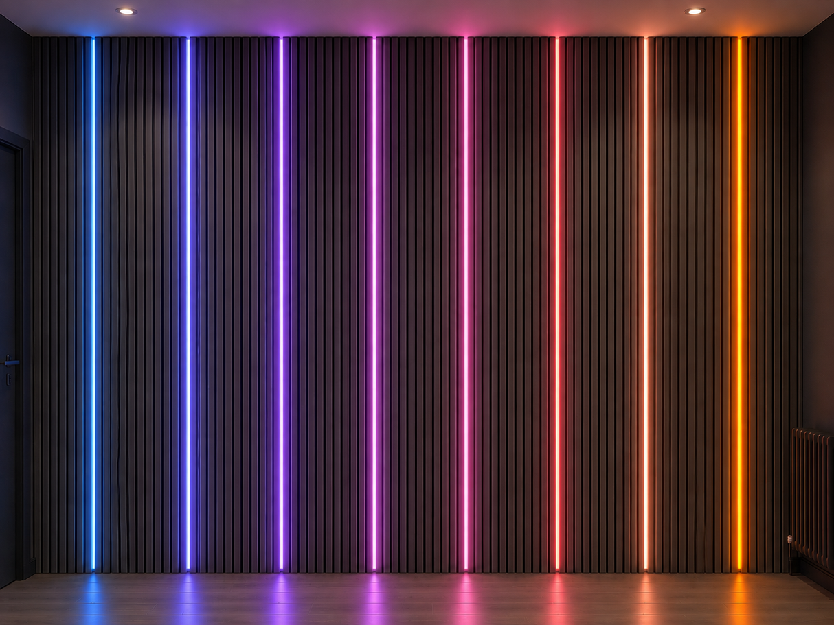 Wall Panel LED Lighting 08 - Flexible Multi-Colour