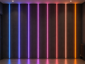 Wall Panel LED Lighting 08 - Flexible Multi-Colour