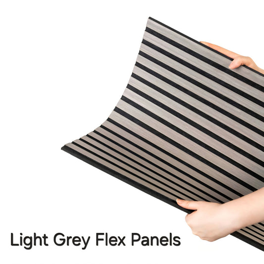 Light Grey Flex Premium Acoustic Wall Panel