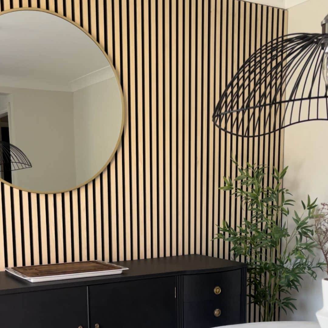 Light Oak Acoustic Panel 60 x 240cm