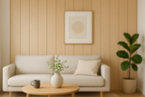 WPC Wall Panels - Wood Effect Flat Wall Panels - 235cm x 40cm (5 pack)