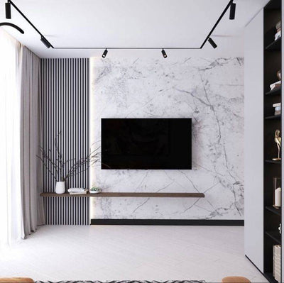 Light grey AWS acoustic wall panel measuring 60 x 280cm, designed for soundproofing and decorative wall enhancement.