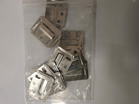 PVC Wall Panel Brackets - Hidden Fixing Clips | 100pcs