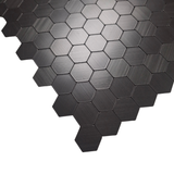 Self Adhesive 3D Mosaic Wall Tiles - Mini Hexagon - 30cm x 30cm (10 pack)