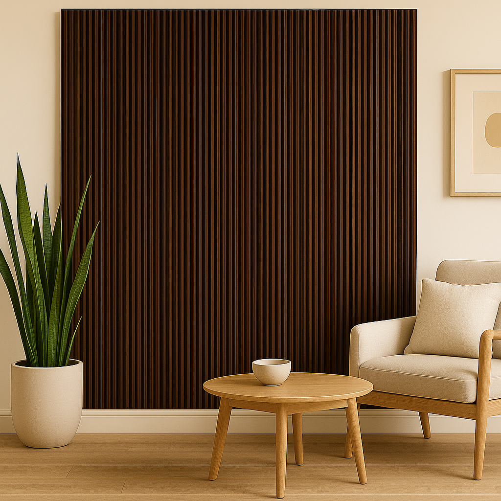 WPC Wall Panels - Wood Effect Wave Wall Panels - 235cm x 16cm (10 pack)