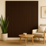 WPC Wall Panels - Wood Effect Wave Wall Panels - 235cm x 16cm (10 pack)