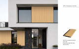 Oak Composite Slat Outdoor Panel 290cm