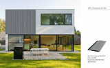 Grey Oak Composite Slat Outdoor Panel 290cm