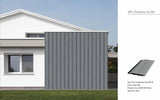 Grey Oak Composite Slat Outdoor Panel 290cm