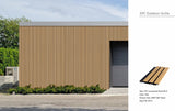 Oak Composite Slat Outdoor Panel 290cm