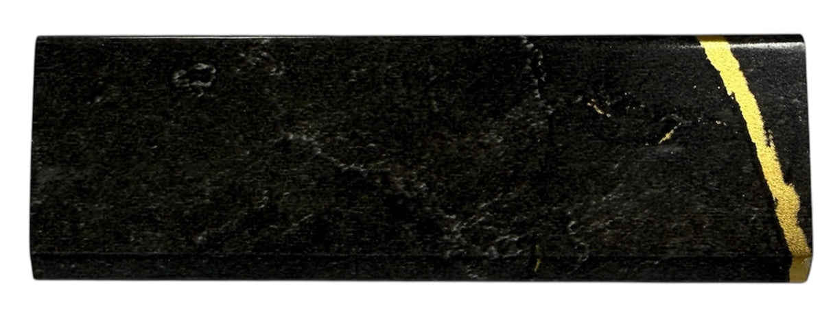 Gold and Black Marble Wall Panel Trim