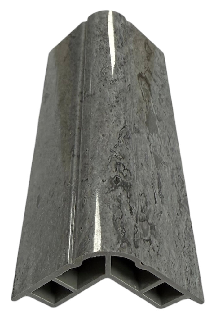 Grey Marble PVC Corner Strip for Wall Panels