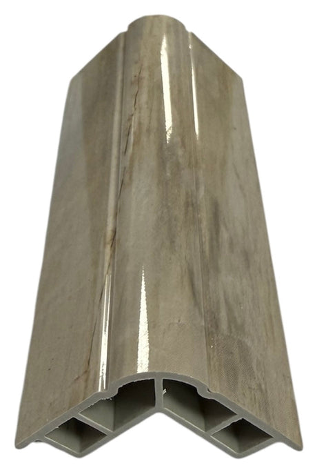 Cream PVC Corner Strip for Wall Panels
