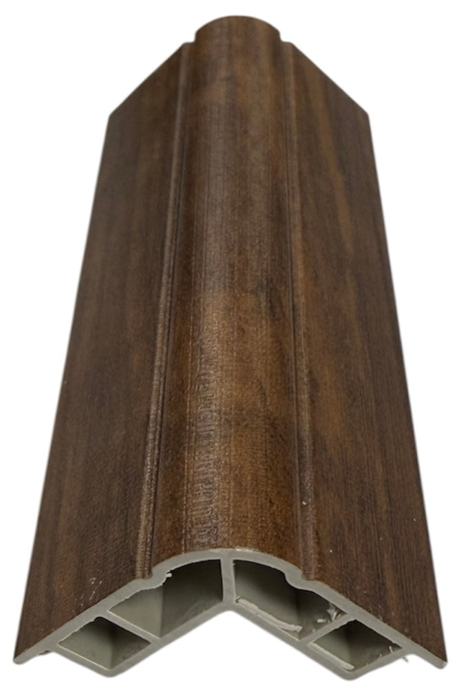 Walnut PVC Corner Strip for Wall Panels