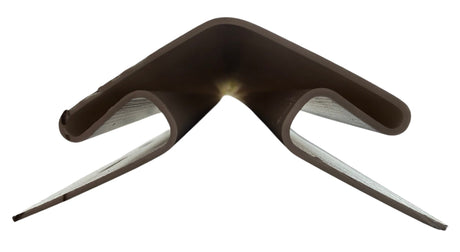 Walnut PVC Wall Panel Corner Strip