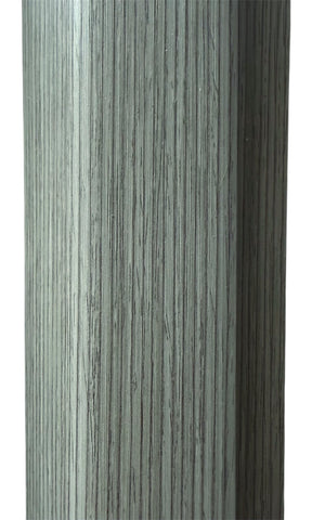 Grey PVC Wall Panel Corner Strip