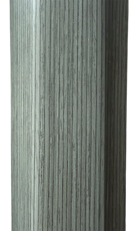 Grey PVC Wall Panel Corner Strip