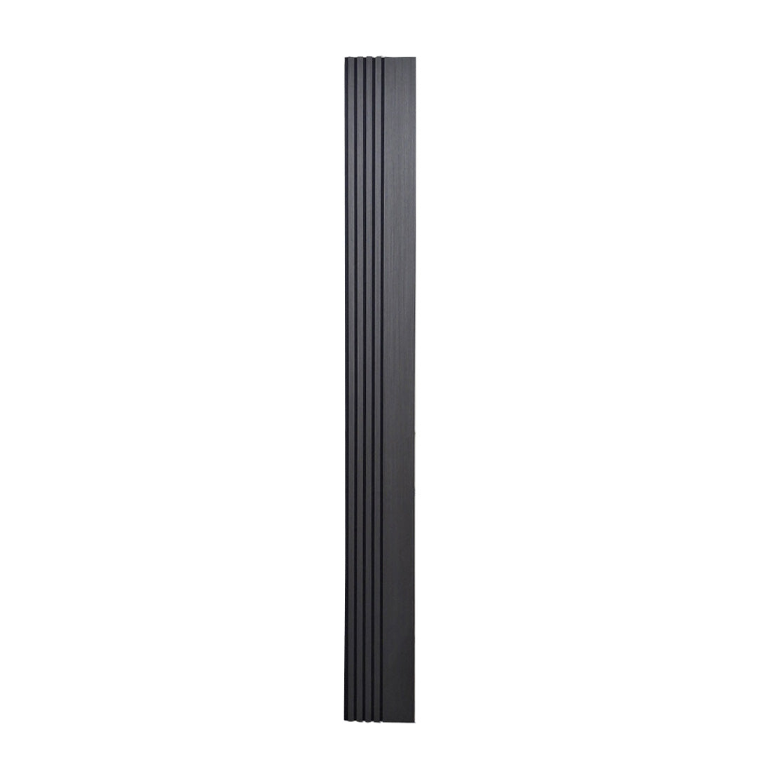 Multi Width Acoustic Wood Veneer Wall Panels - 3-sided - 240cm x 30cm (2 pack)