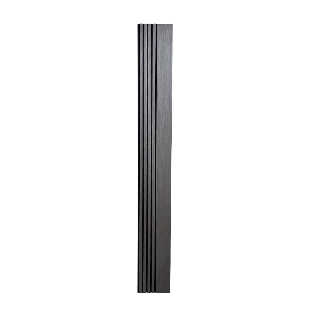 Multi Width Acoustic Wood Veneer Wall Panels - 3-sided - 240cm x 30cm (2 pack)