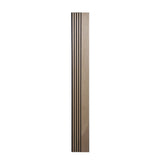 Multi Width Acoustic Wood Veneer Wall Panels - 3-sided - 240cm x 30cm (2 pack)