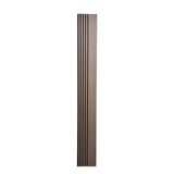 Multi Width Acoustic Wood Veneer Wall Panels - 3-sided - 240cm x 30cm (2 pack)
