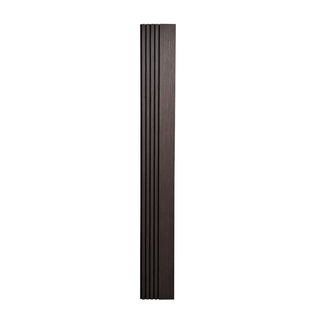 Multi Width Acoustic Wood Veneer Wall Panels - 3-sided - 240cm x 30cm (2 pack)