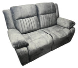 Rose Charcoal Electric Recliner Sofa
