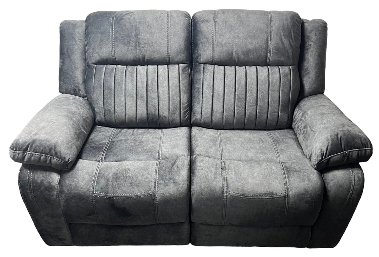 Rose Charcoal Electric Recliner Sofa