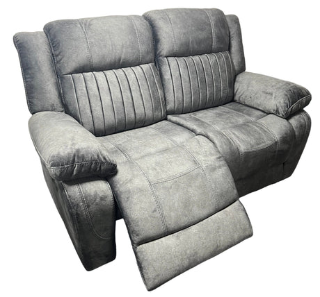 Rose Charcoal Electric Recliner Sofa
