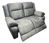 Rose Charcoal Electric Recliner Sofa