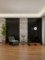 Black Outdoor Panel Seamless