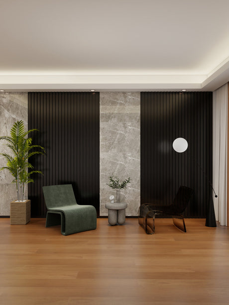 Black Outdoor Panel Seamless