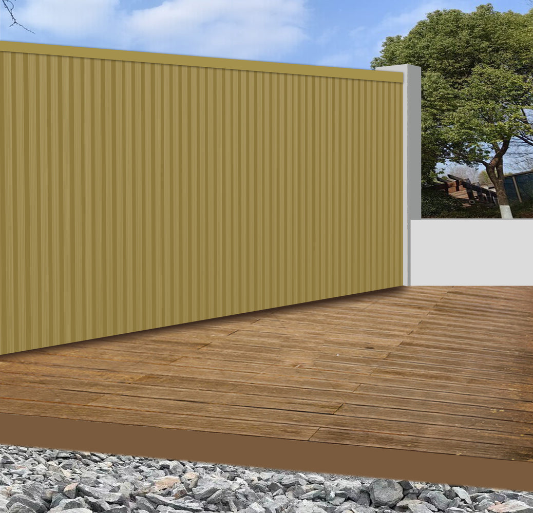 Matte Gold Outdoor Panel