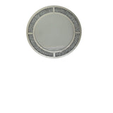 Luxury Round Crushed Diamond Decorative Wall Mirror