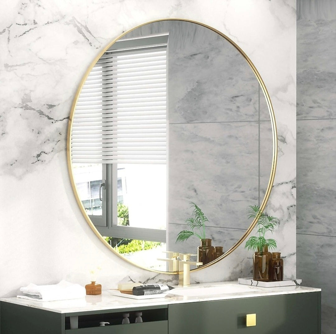 Luxury 90cm Round Mirror