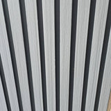 Light Grey PVC Slat Wall Panel