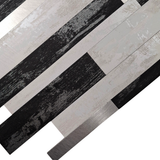 Self Adhesive 3D Mosaic Wall Tiles - Slate - 30cm x 30cm (10 pack)