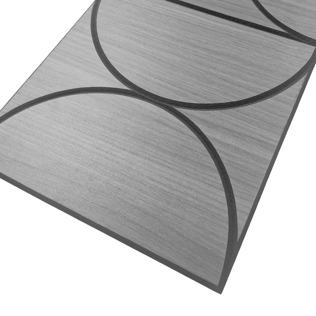 Superlightweight Halo - Self Adhesive Acoustic Wall Panels - 120cm x 30cm (4 pack) - Grey Oak