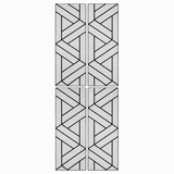 Superlightweight Lattice - Self Adhesive Acoustic Wall Panels- 120cm x 30cm (4 pack)